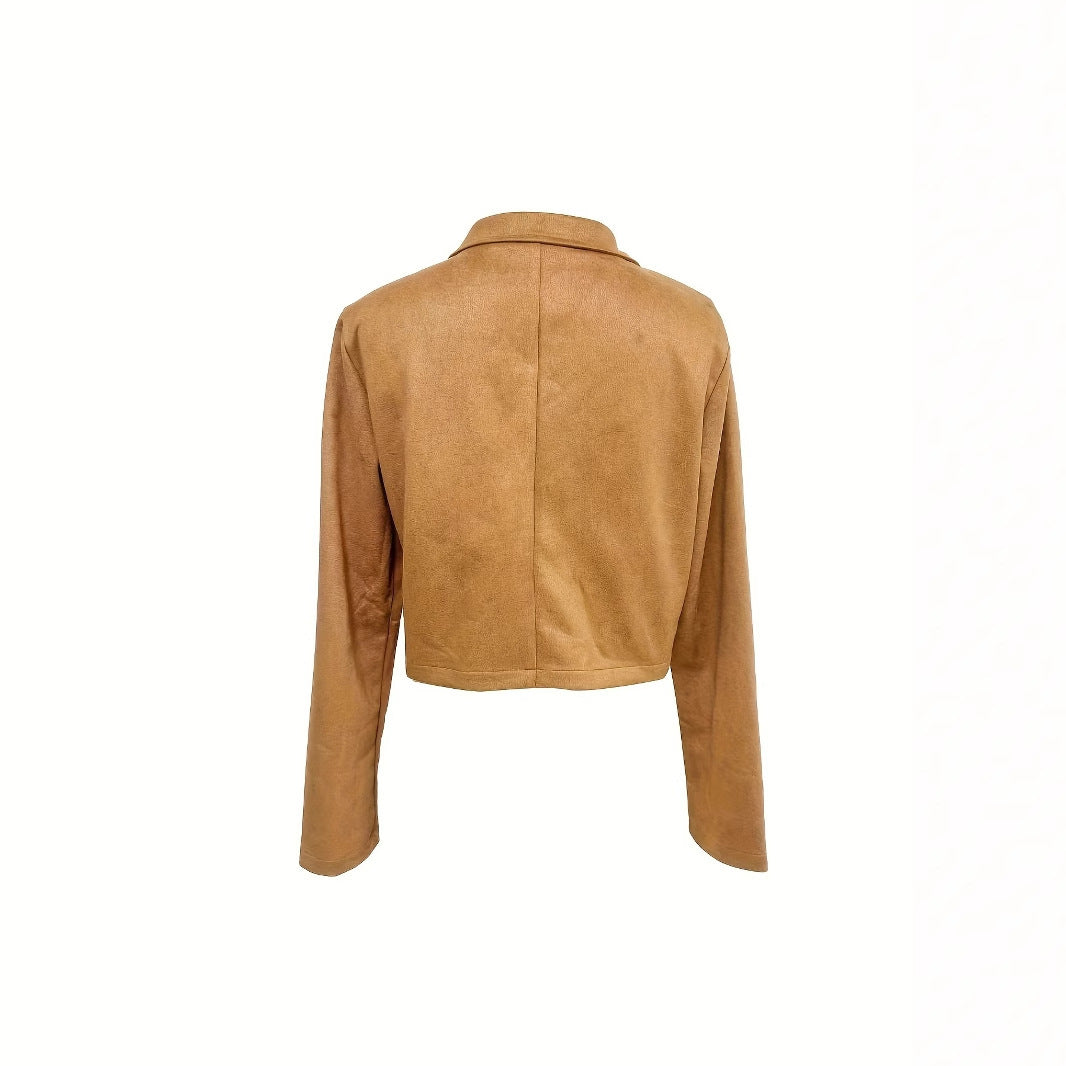 Veste courte à pompons