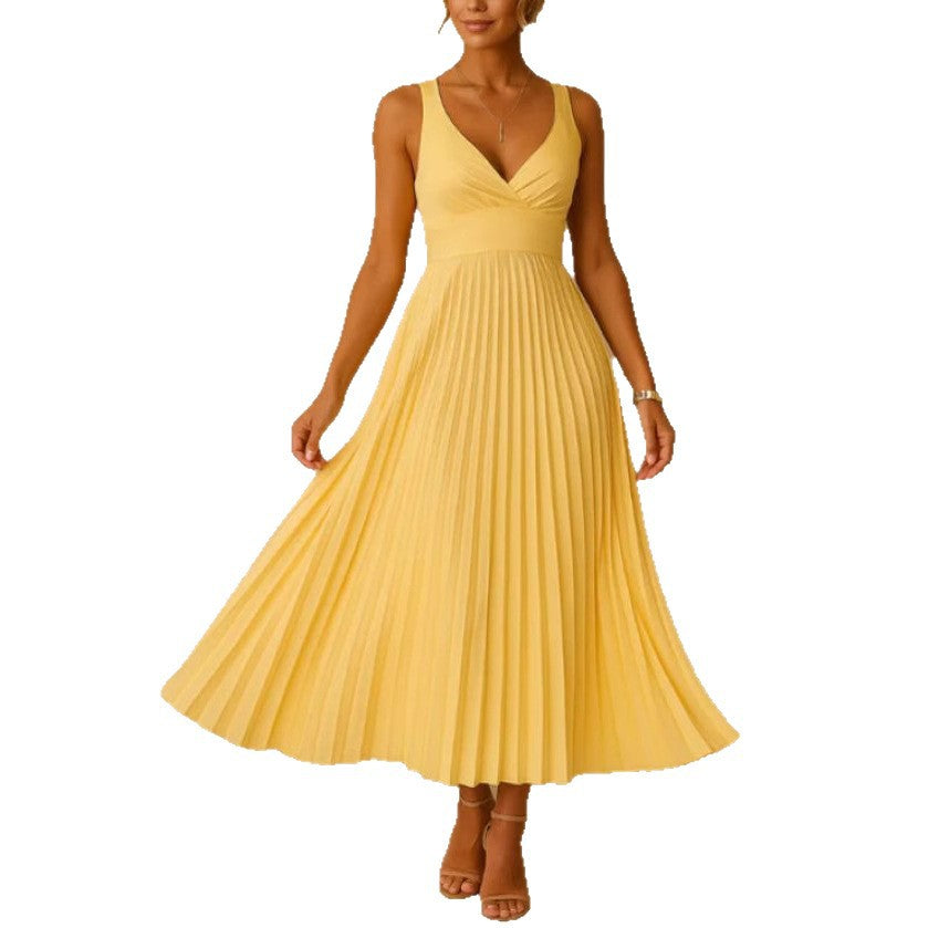 Robe de soirée élégante et sexy à bretelles pliables