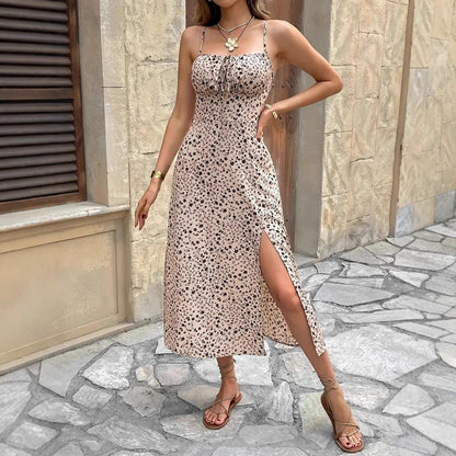 Robe d'été à imprimé floral pour femme