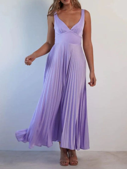 Robe de soirée élégante et sexy à bretelles pliables