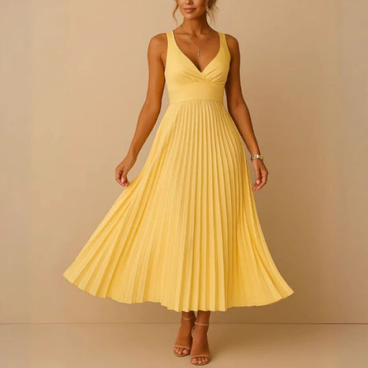 Robe de soirée élégante et sexy à bretelles pliables